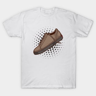 Light Brown Skate Sneaker T-Shirt